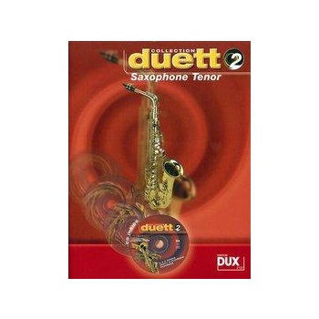 Zbiór nut na duet na saksofon tenorowy Duett Collection 2 + CD